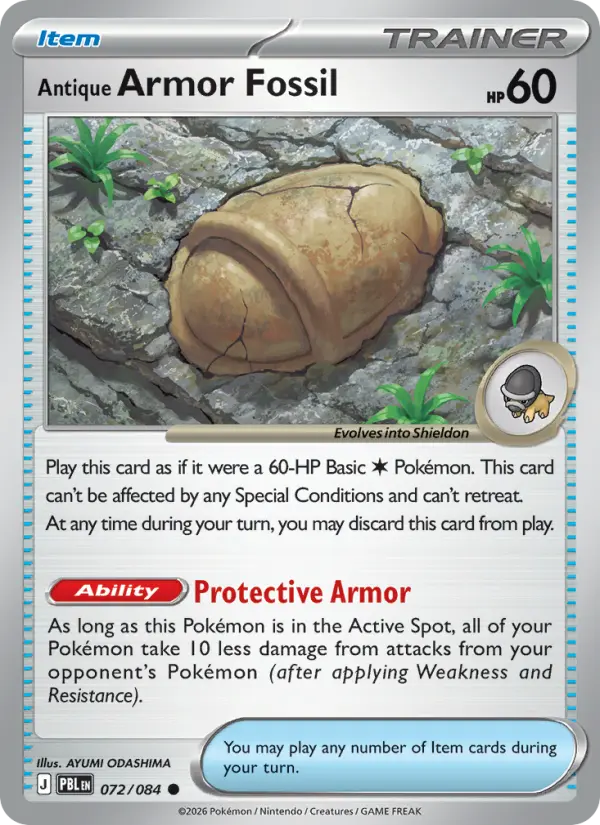 Antique Armor Fossil — Antique Armor Fossil