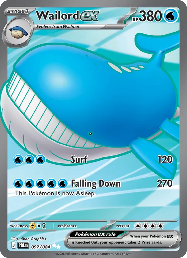 Wailord ex from me05