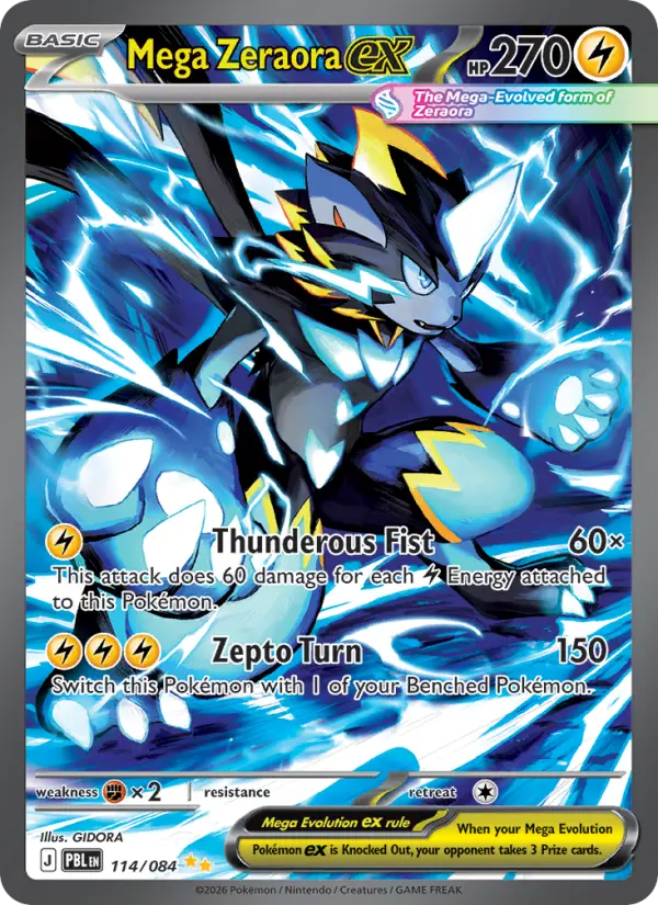 Mega Zeraora ex from me05