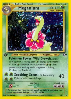 Neo Genesis card #11