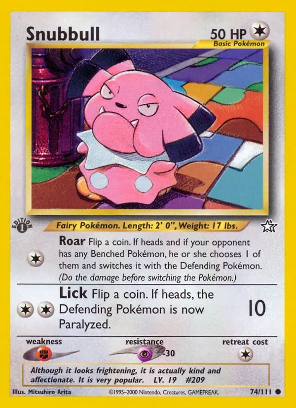 Snubbull from neo1