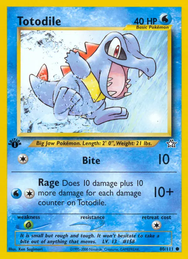 Totodile from neo1