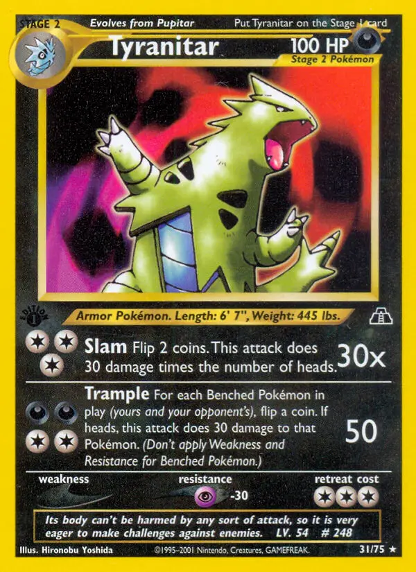 Tyranitar from neo2