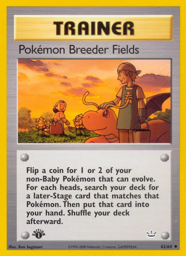 Pokémon Breeder Fields from neo3