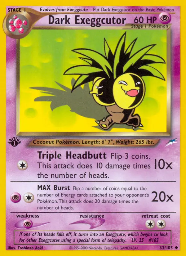 Dark Exeggutor from neo4