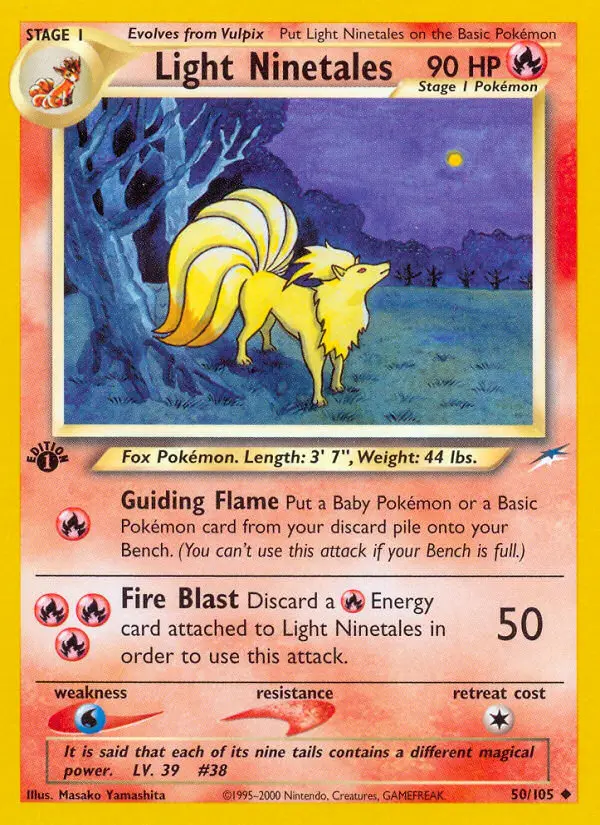 Light Ninetales from neo4