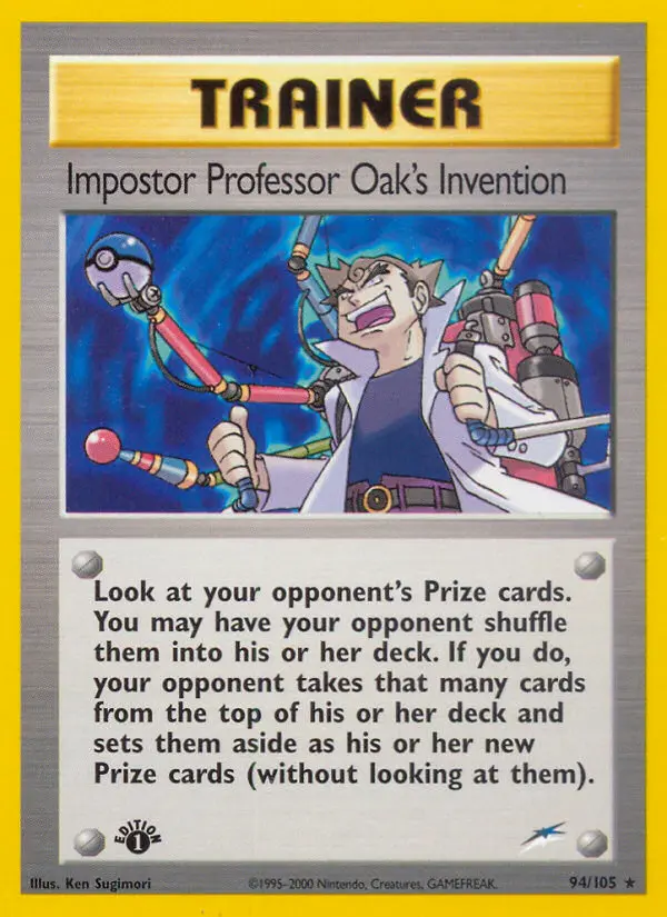 Impostor Professor Oak's Invention from neo4