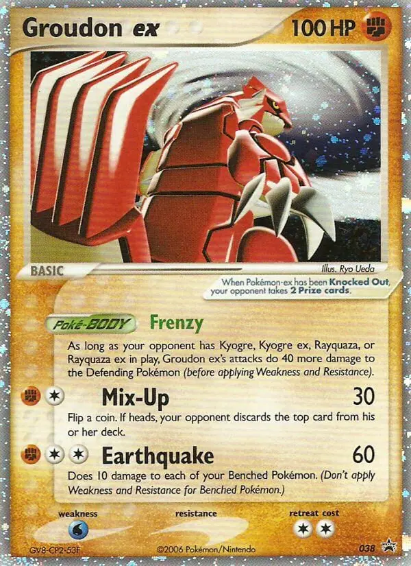 Groudon ex from np