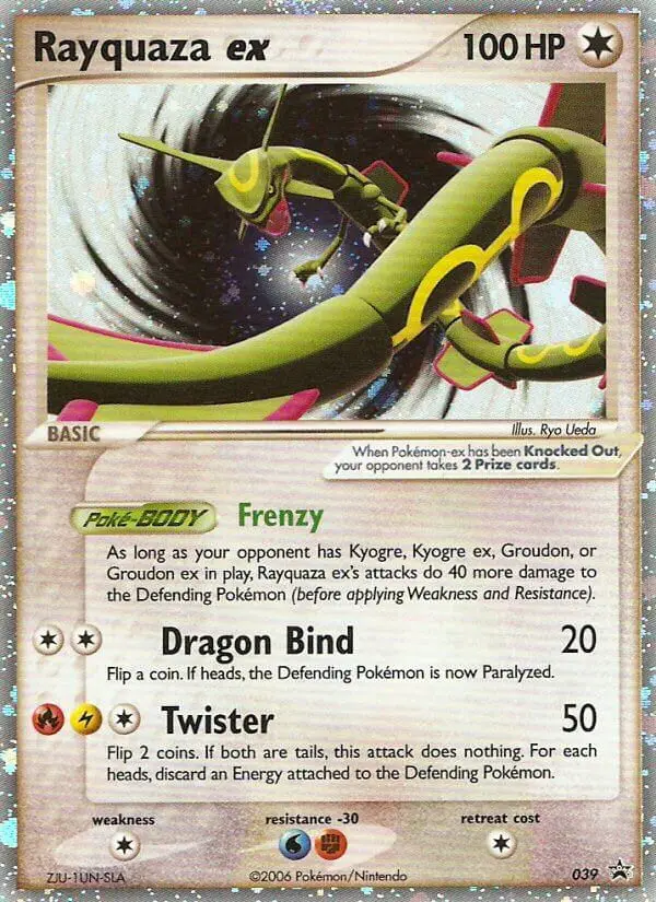 Rayquaza ex from np