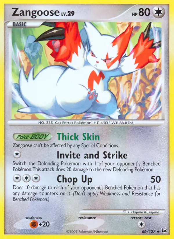 Zangoose from pl1