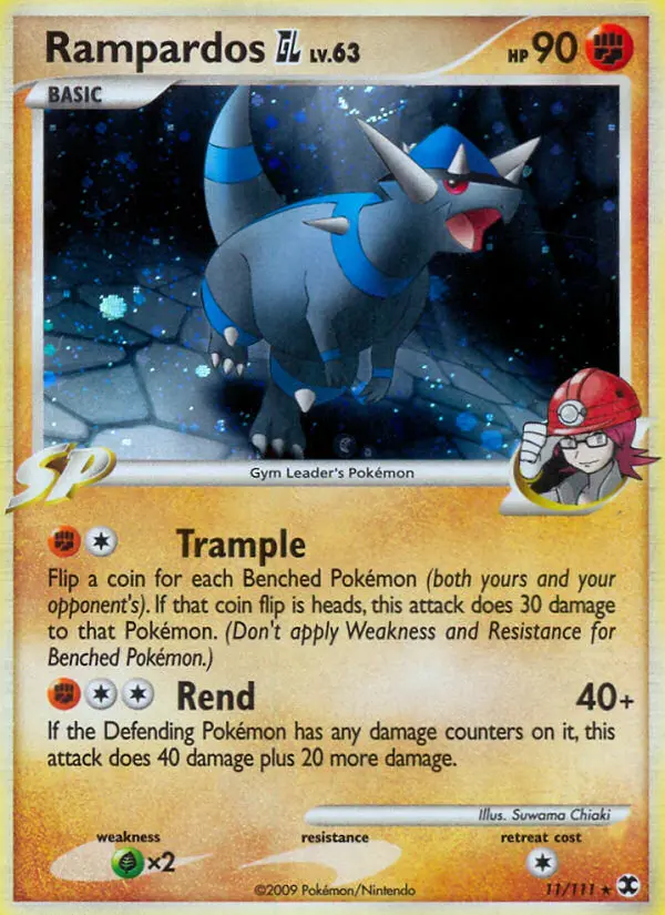 Rampardos GL Pokemon card from Rising Rivals