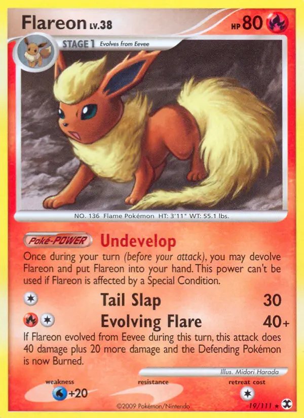 Flareon from pl2