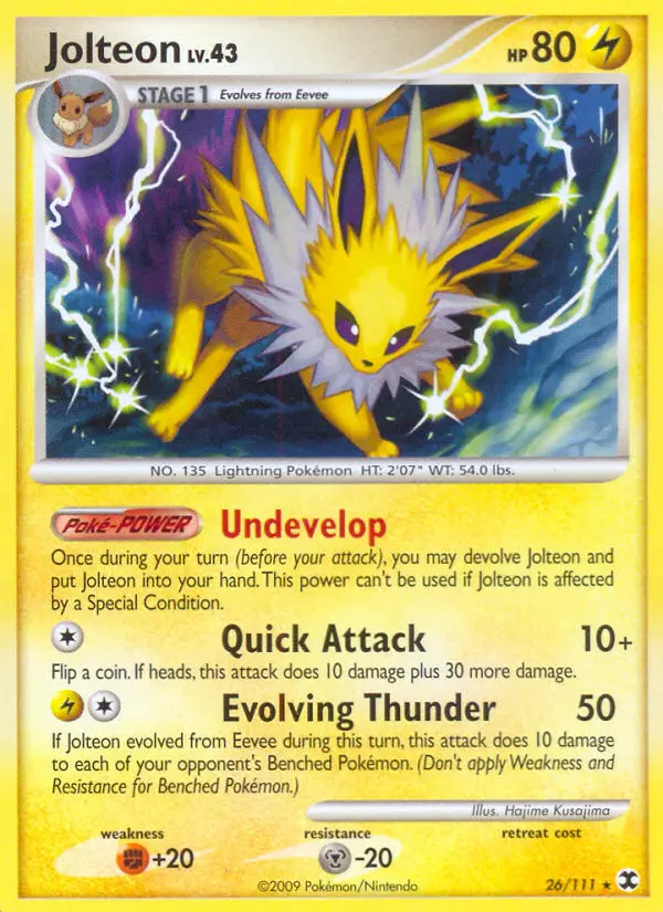 Jolteon from pl2