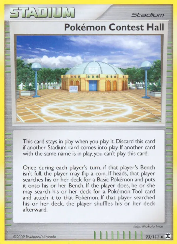 Pokémon Contest Hall Pokemon card from Rising Rivals