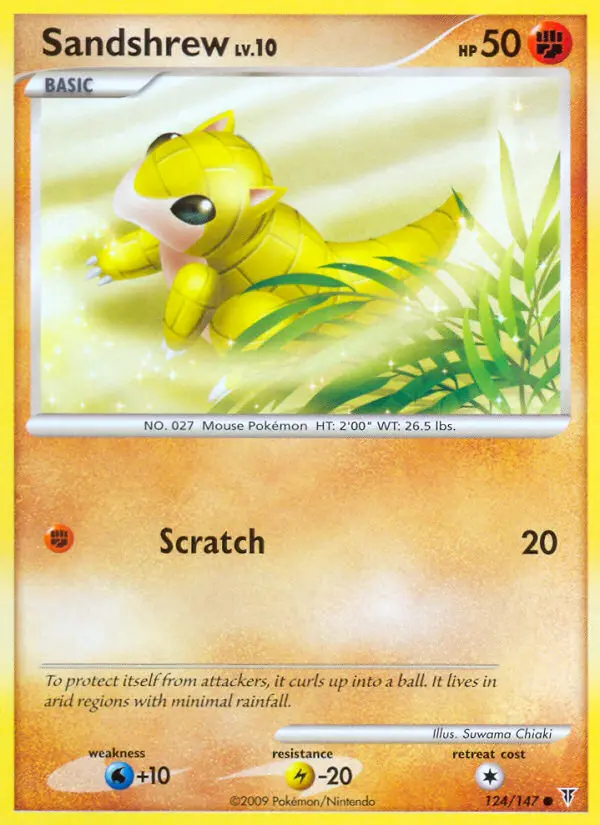 Sandshrew from pl3