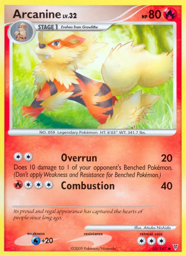 Arcanine from pl3