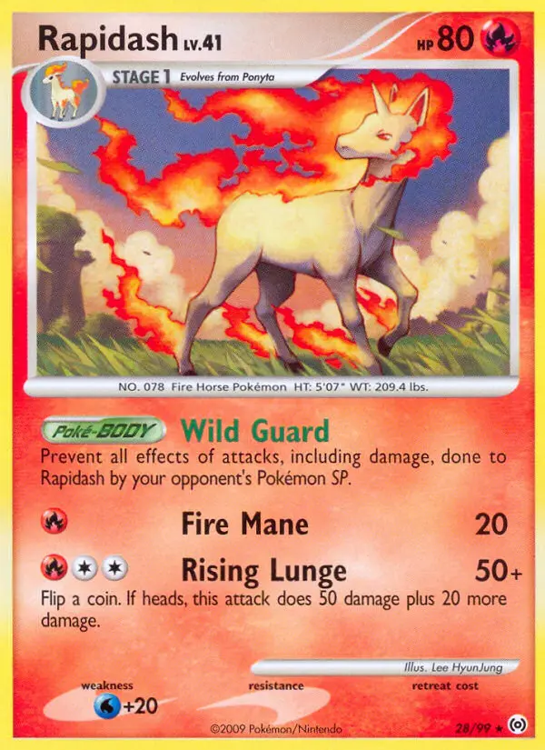 Rapidash from pl4