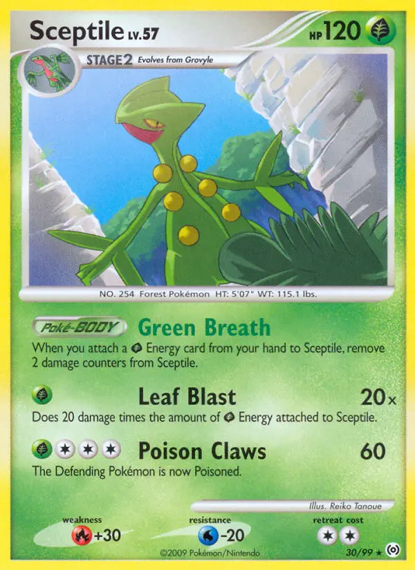Sceptile from pl4