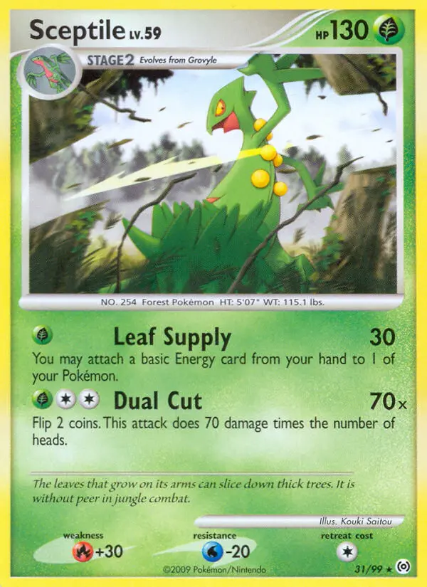 Sceptile from pl4