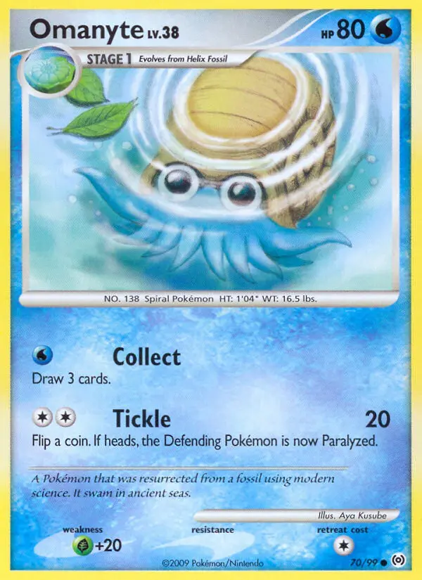 Omanyte from pl4