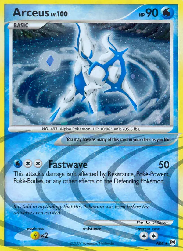 Arceus from pl4