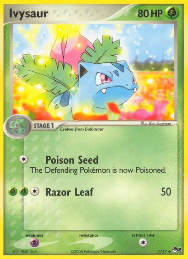 Ivysaur from pop2