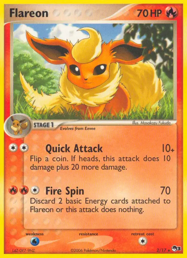 Flareon from pop3