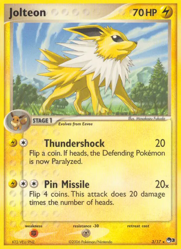 Jolteon from pop3