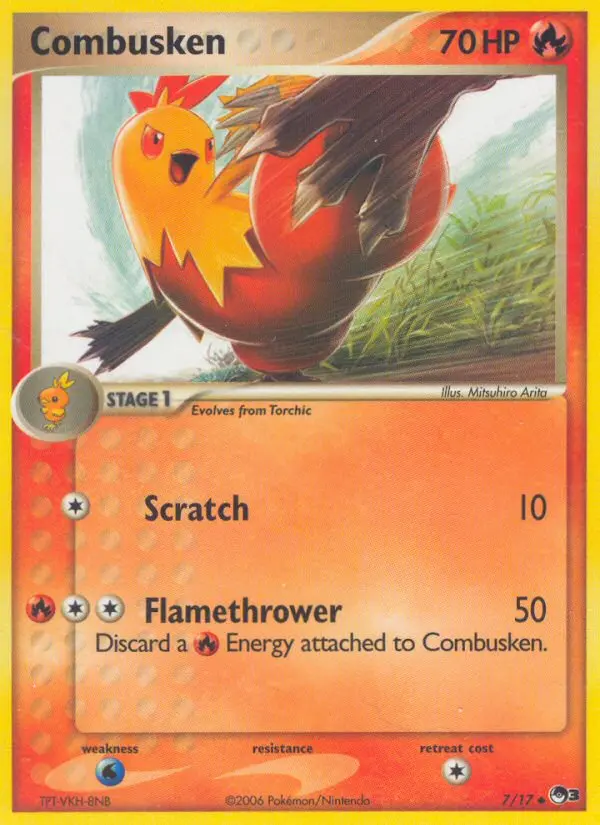 Combusken from pop3