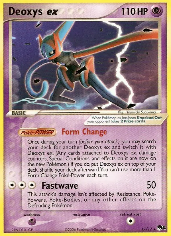 Deoxys ex from pop4