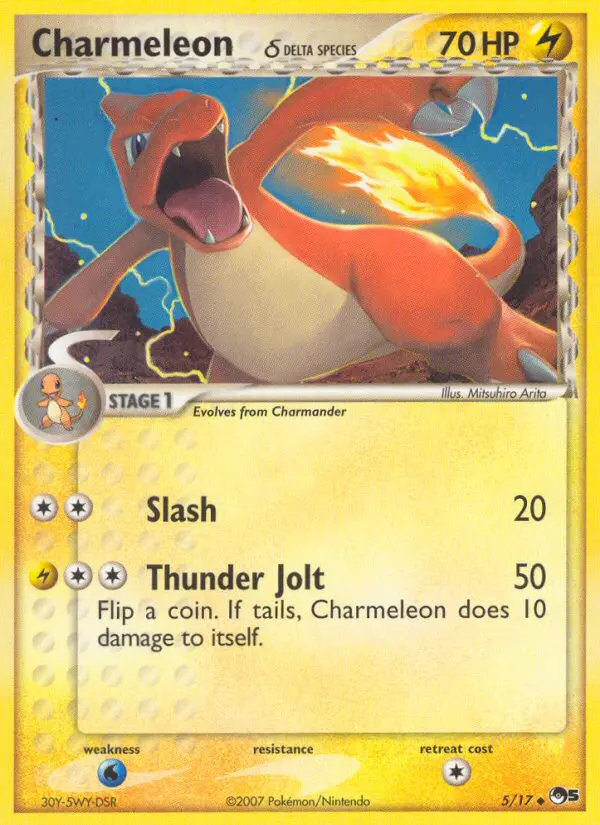 Charmeleon δ from pop5