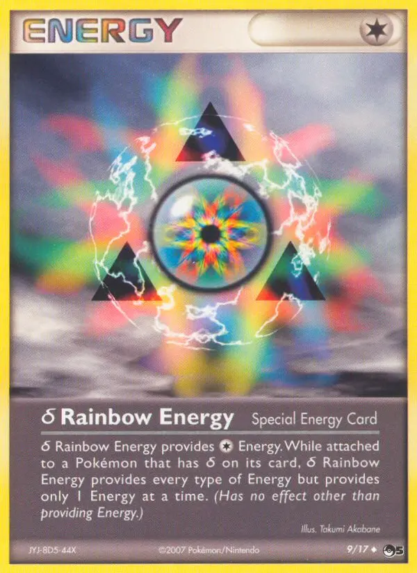 δ Rainbow Energy from pop5