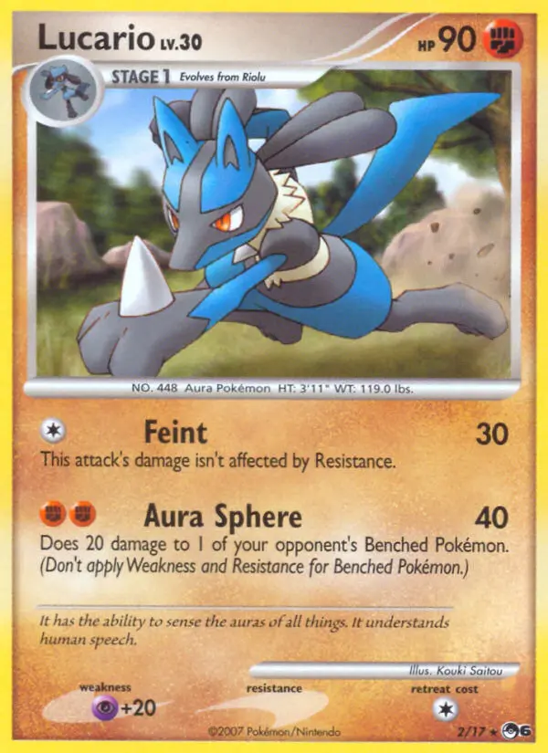 Lucario from pop6