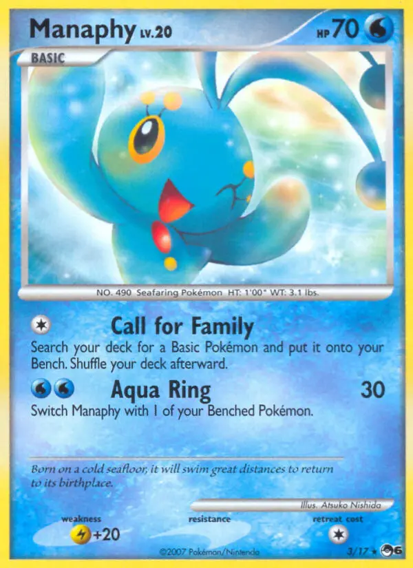Manaphy from pop6