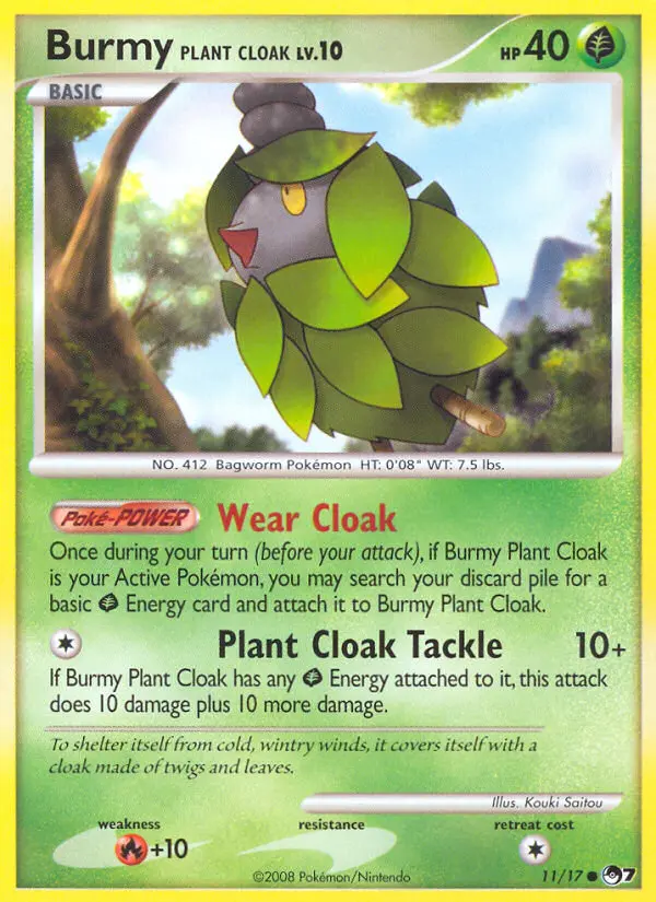 Burmy Plant Cloak from pop7