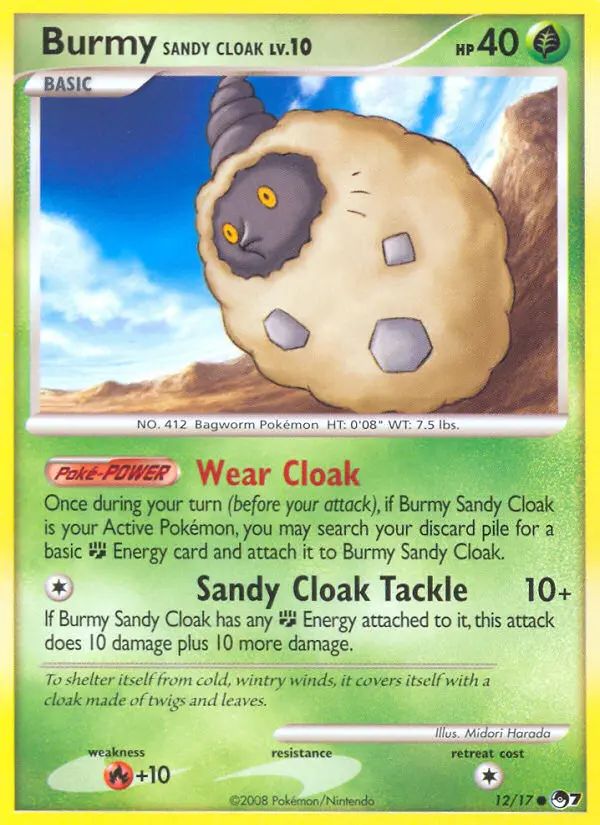 Burmy Sandy Cloak from pop7