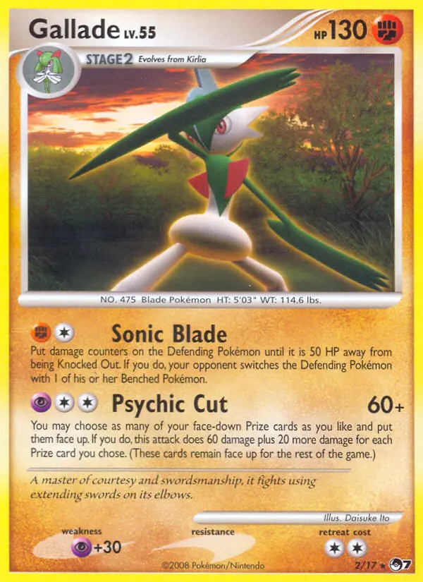 Gallade from pop7