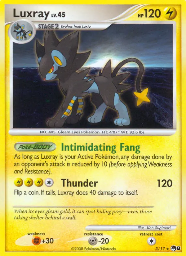 Luxray from pop8
