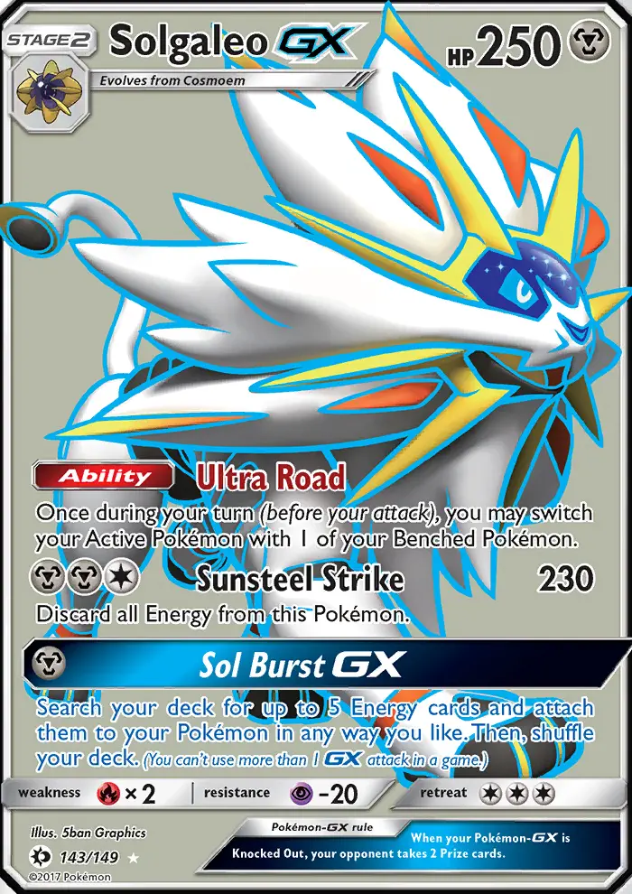 Solgaleo GX from sm1