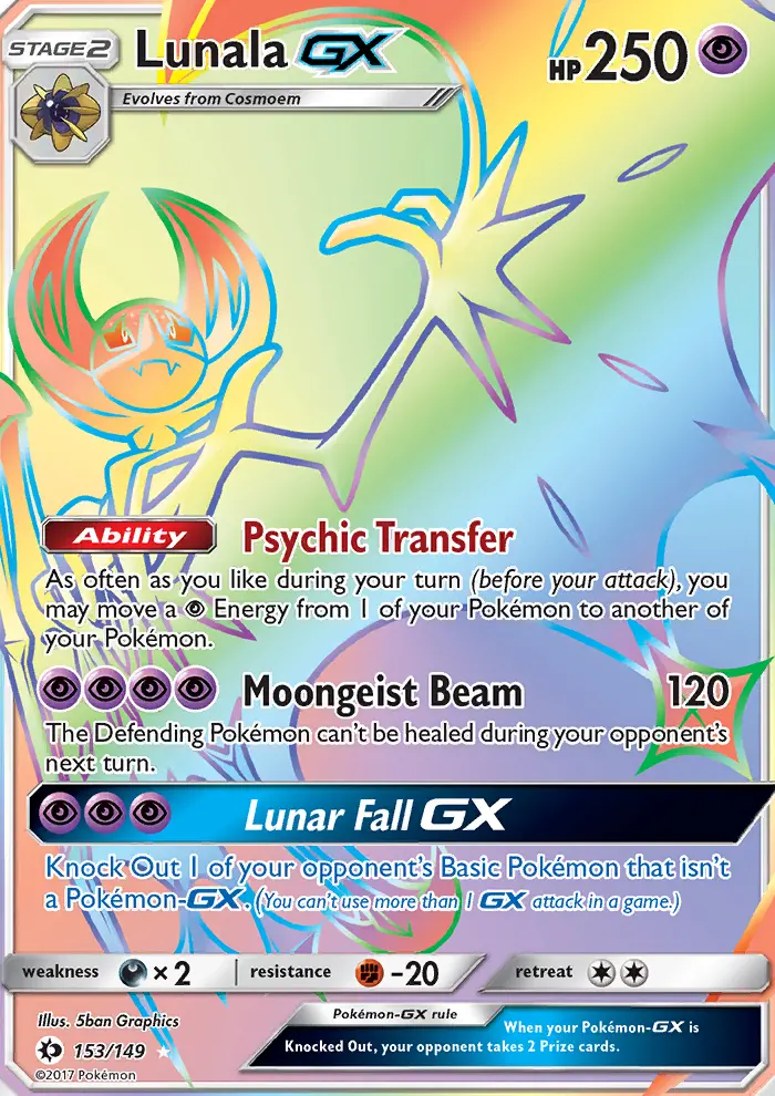 Lunala GX from sm1