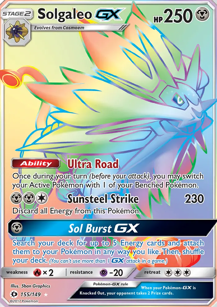 Solgaleo GX from sm1