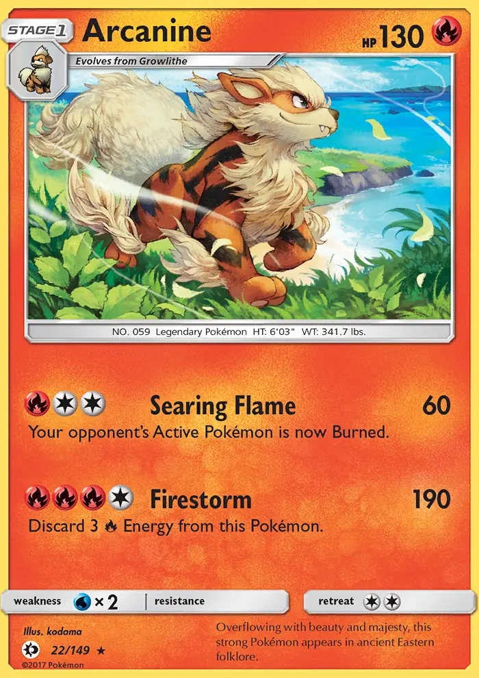 Arcanine from sm1