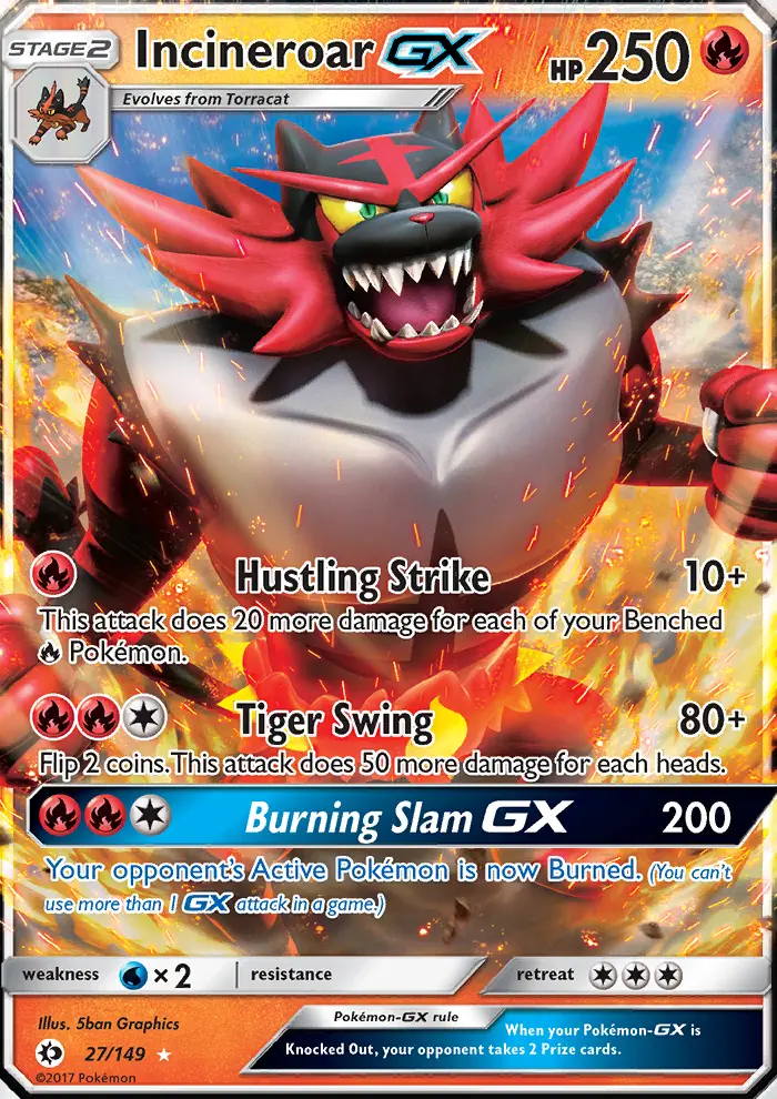 Incineroar GX from sm1