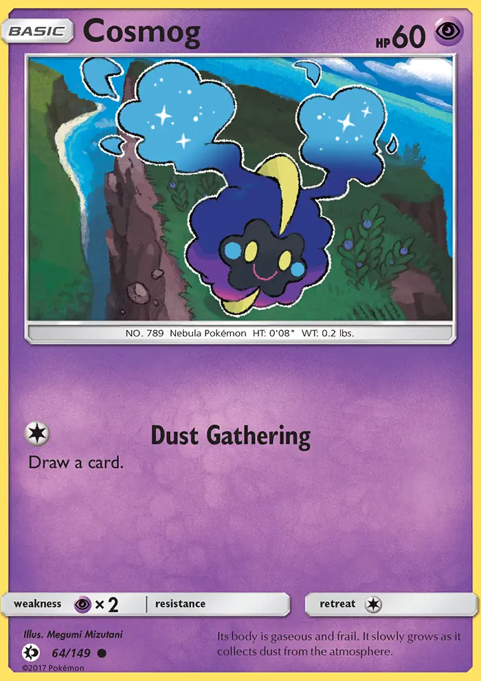Cosmog from sm1