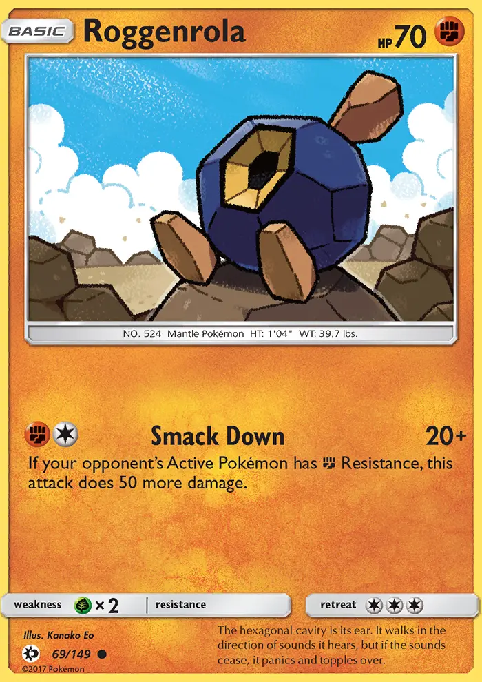 Roggenrola from sm1