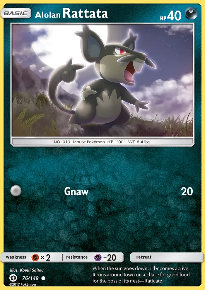 Alolan Rattata from sm1