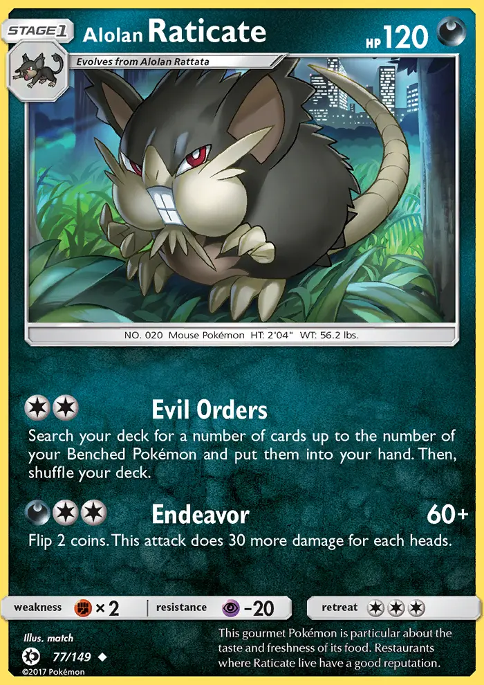 Alolan Raticate from sm1