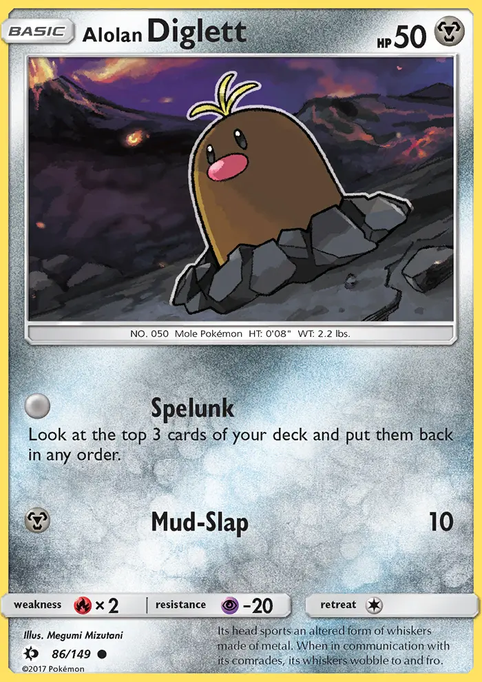 Alolan Diglett from sm1