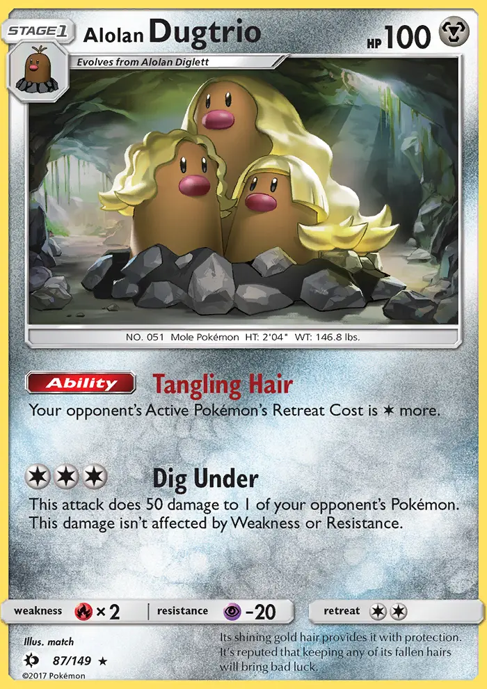 Alolan Dugtrio from sm1