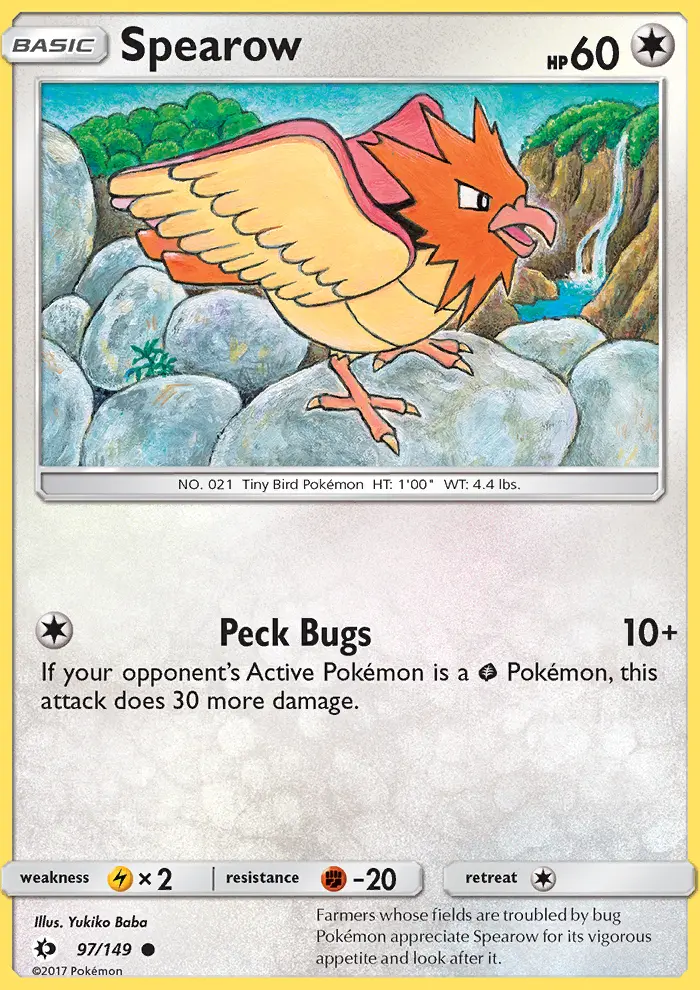 Spearow from sm1